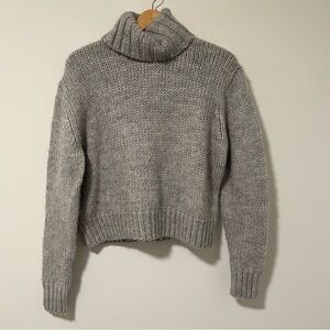 J. Crew Gray Turtleneck Sweater